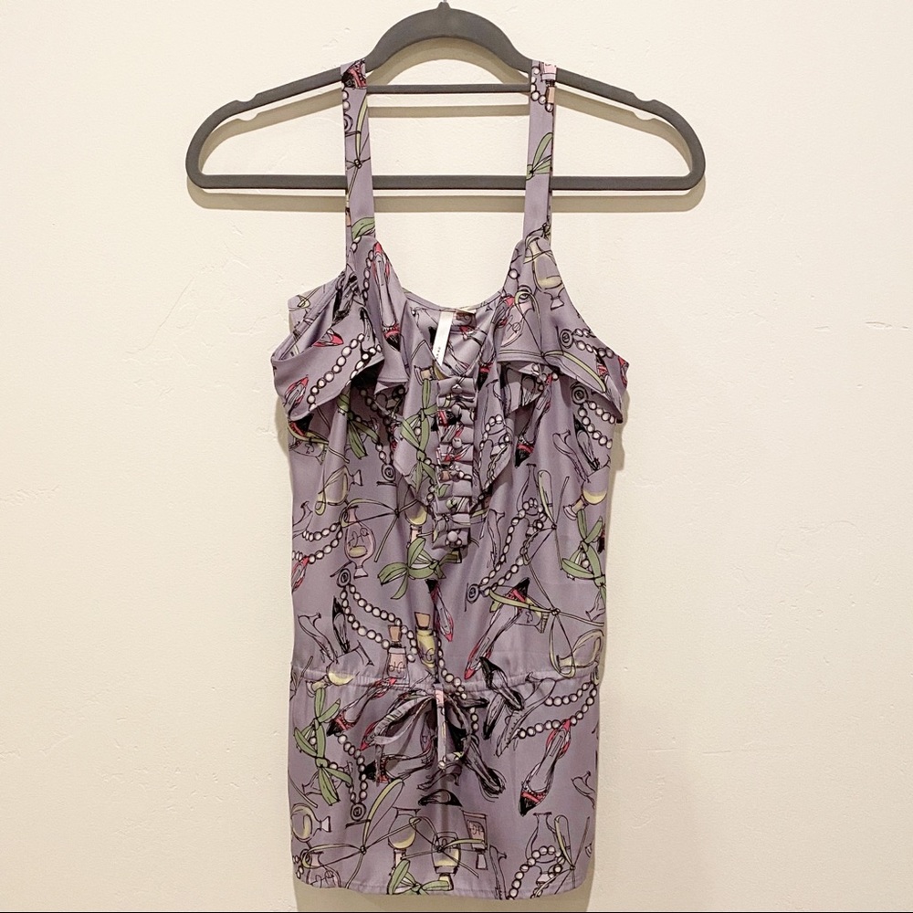 LC Lauren Conrad Lavender Tank Top Sz XS